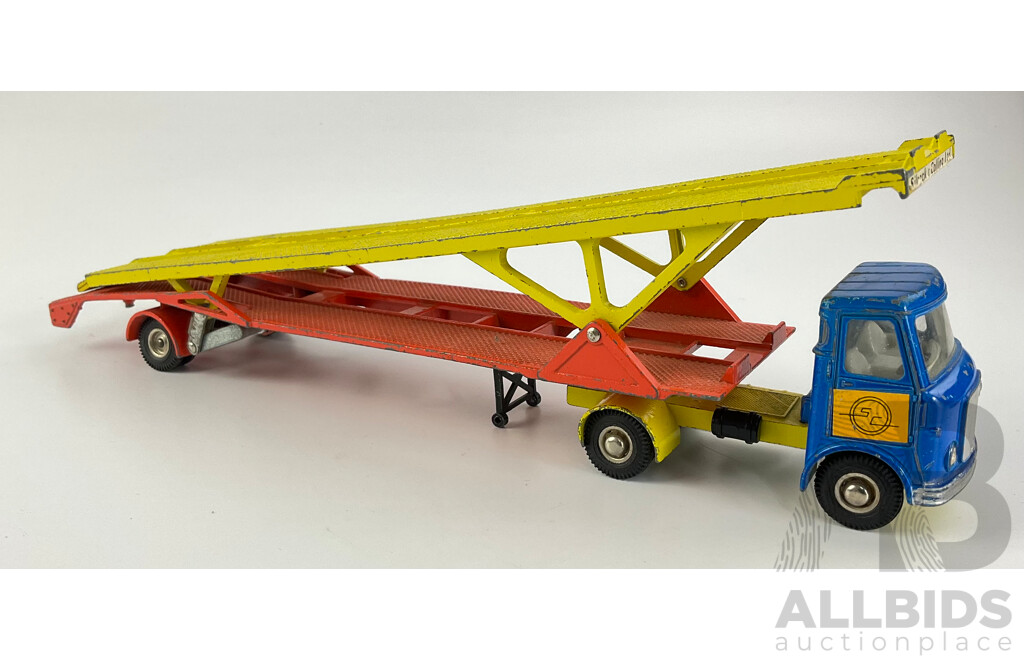 Vintage Diecast Dinky Toys AEC Articulated Lorry Silcock & Colling LTD, Made in England