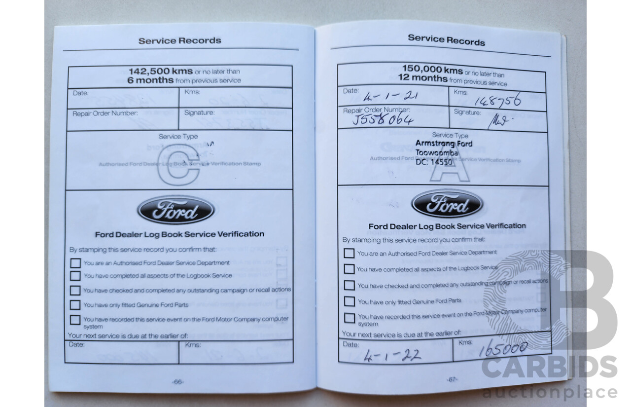 10/2013 Ford G6 ECOBOOST RWD FG MK2 4D Sedan Grey 2.0L