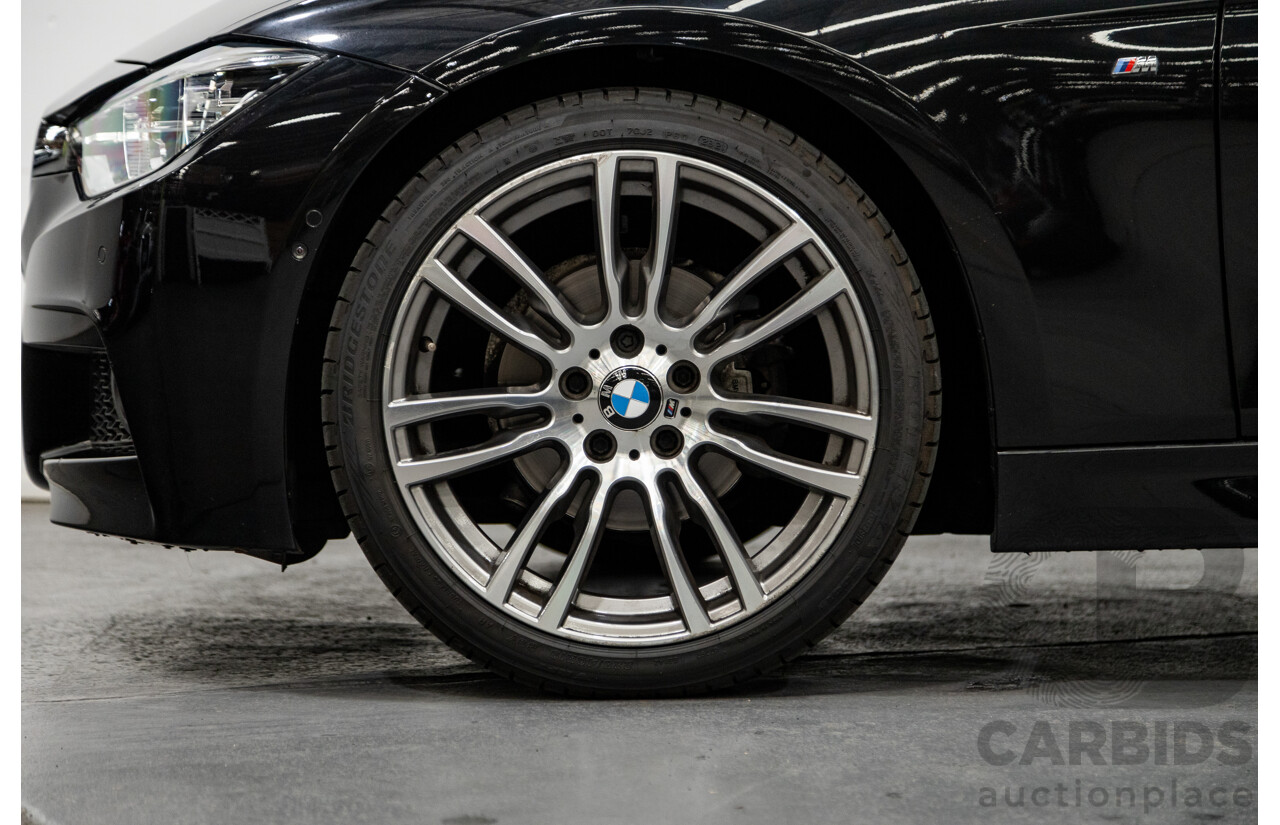 4/2016 BMW 320i Touring M-Sport F31 LCI 4d Wagon Metallic Black Turbo 2.0L