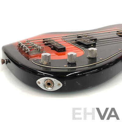 SX Vintage Series Custom Handmade Four String Electric Bass Guitar