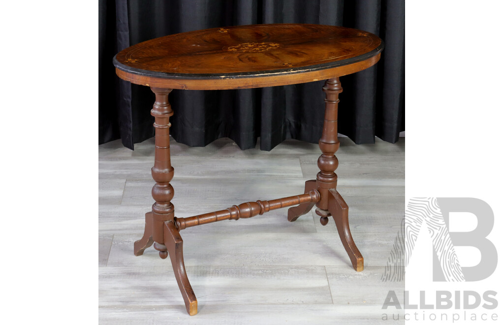 Victorian Inlaid Occasional Table