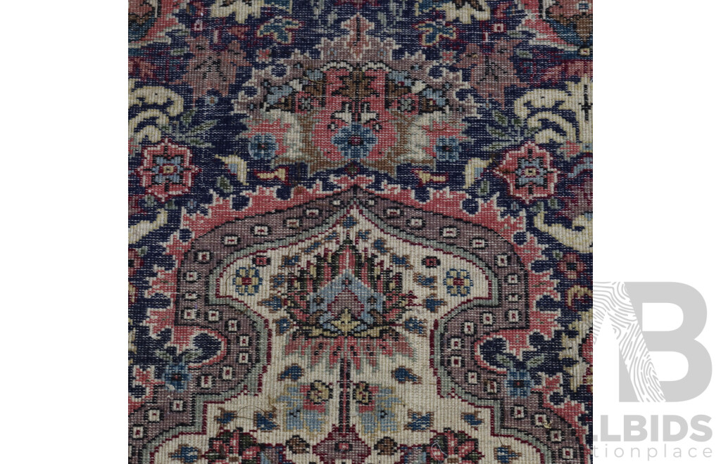 Nice Large Hand Knotted Anatolian Ladik Wool Main Carpet, Ex Cadrys