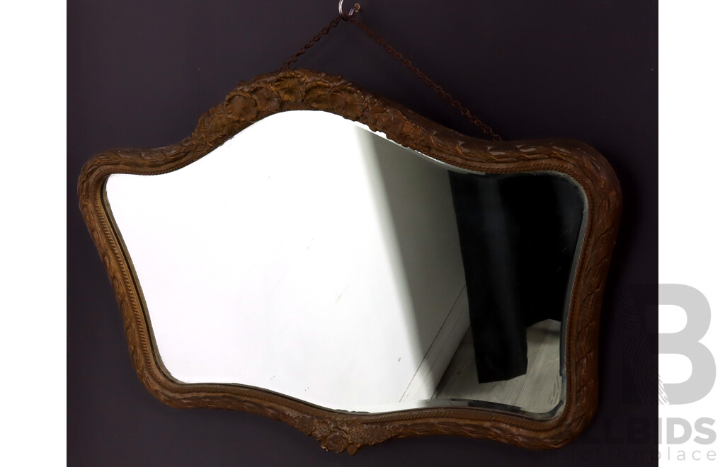 Vintage Gilt Framed Mirror