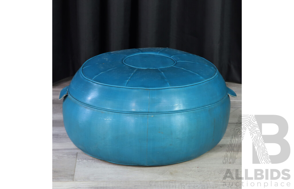 Retro Vinyl Footstool