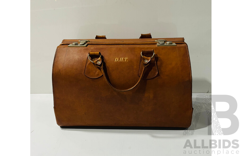 Vintage Leather Gladston Bag