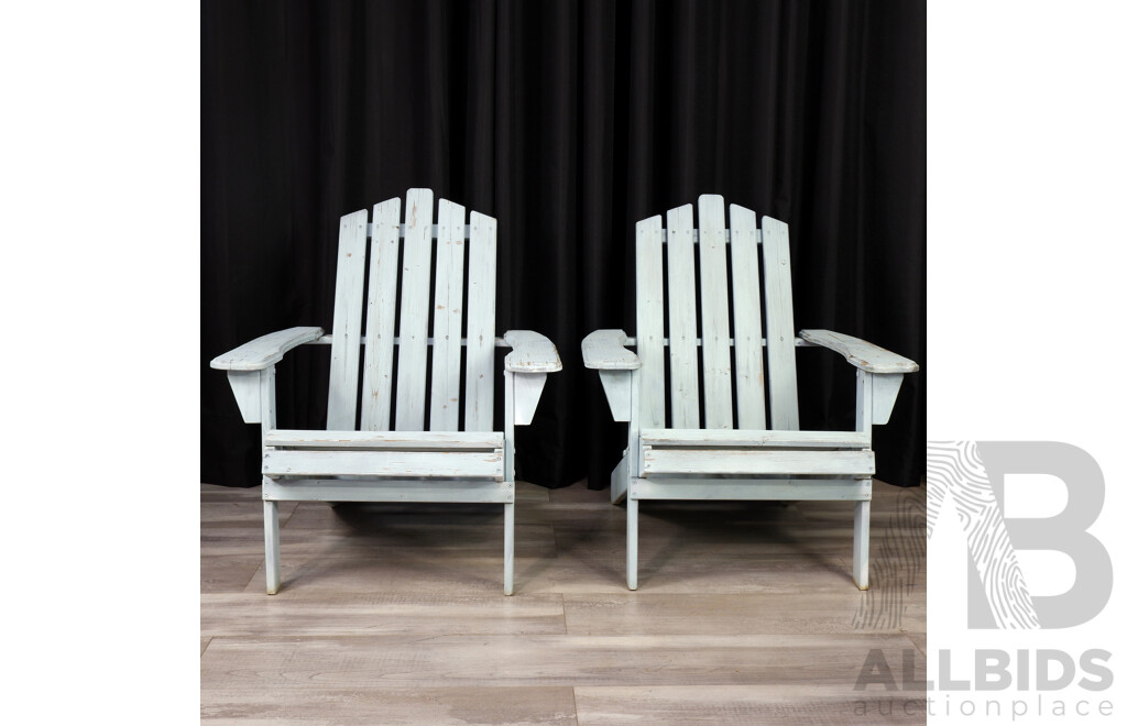 Pair of Timber Sunrise Chairs