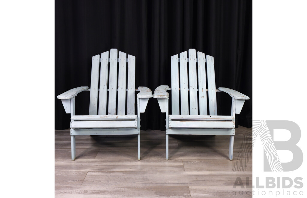 Pair of Timber Sunrise Chairs