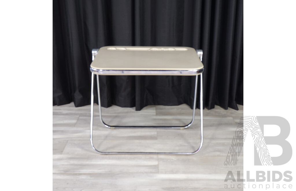 Platone Folding Desk by Giancarlo Piretti for Anonima Castelli