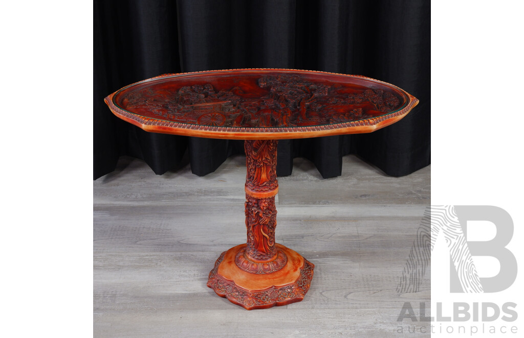 Composite Chinese Side Table