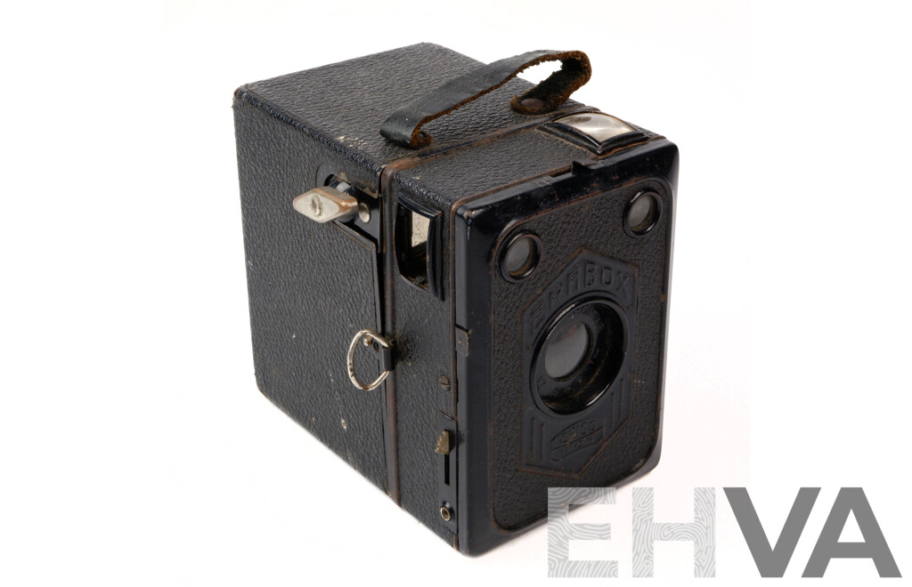 1930's Zeiss Ikon Erabox Collectable DRP Germany Film Camera, 10cm X 7cm X 11cm
