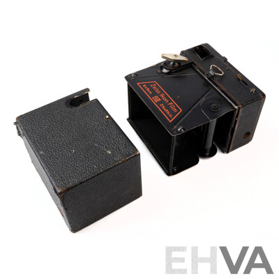 1930's Zeiss Ikon Erabox Collectable DRP Germany Film Camera, 10cm X 7cm X 11cm