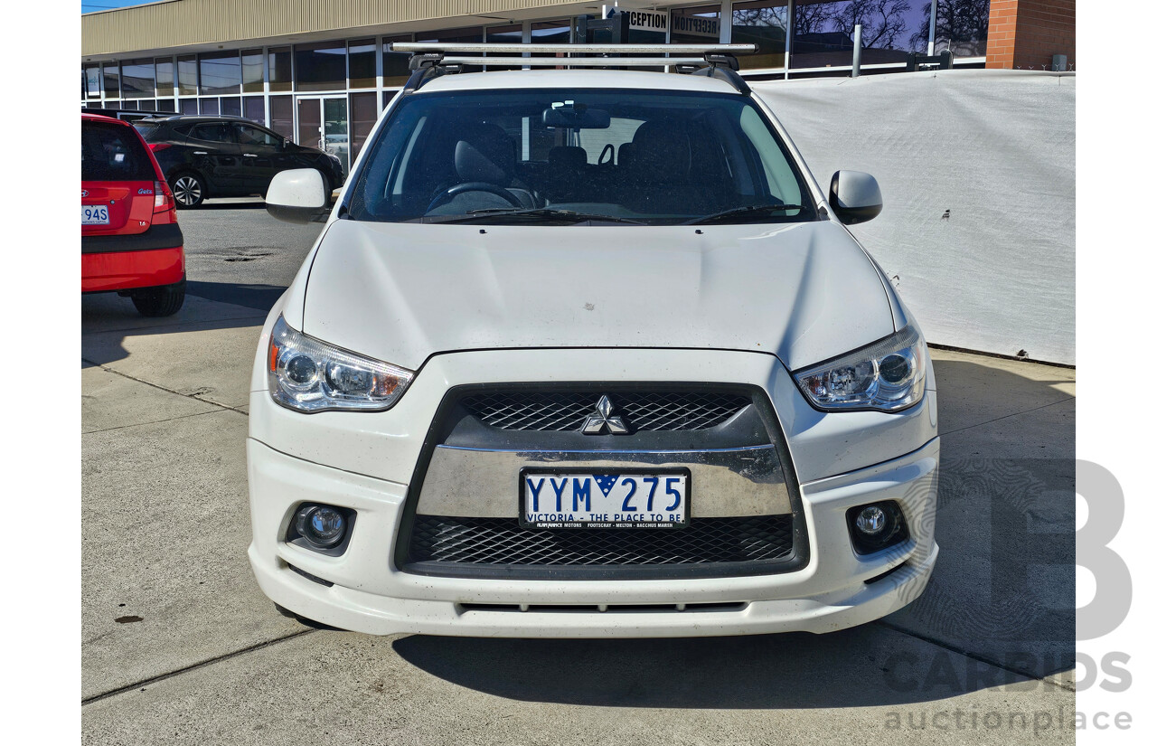 4/2012 Mitsubishi ASX Activ XA MY12 4d Wagon White 2.0L