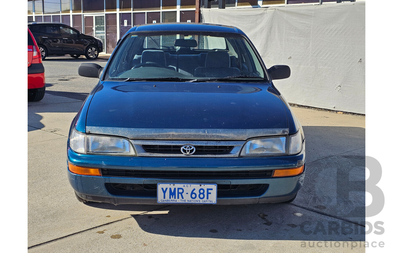 2/1999 Toyota Corolla CSi SECA AE101R 5d Liftback Blue 1.6L