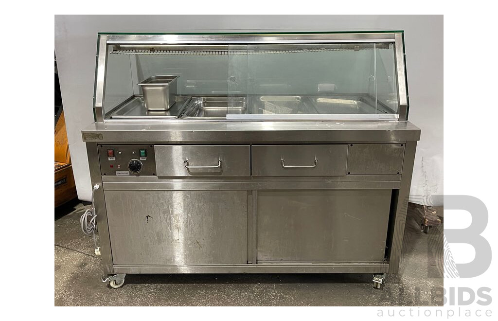Heated Bain Marie Food Display