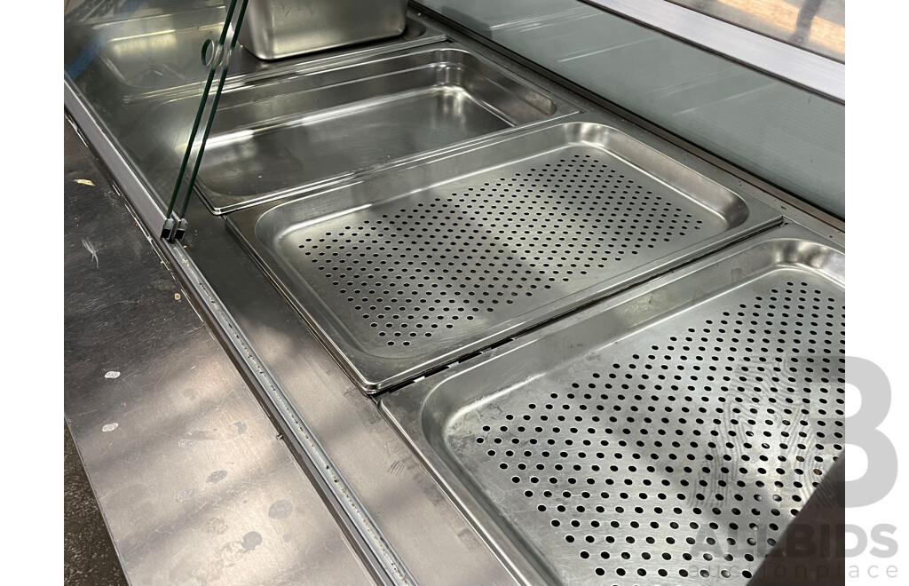Heated Bain Marie Food Display