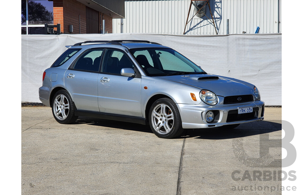 04/2001 Subaru Impreza WRX (AWD) AWD MY01 5D Hatchback Silver 2.0L