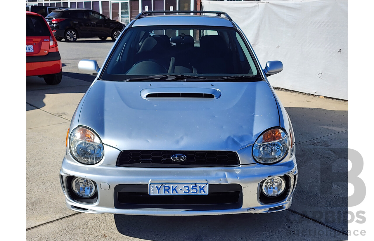 04/2001 Subaru Impreza WRX (AWD) AWD MY01 5D Hatchback Silver 2.0L