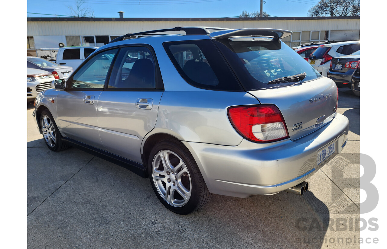 04/2001 Subaru Impreza WRX (AWD) AWD MY01 5D Hatchback Silver 2.0L