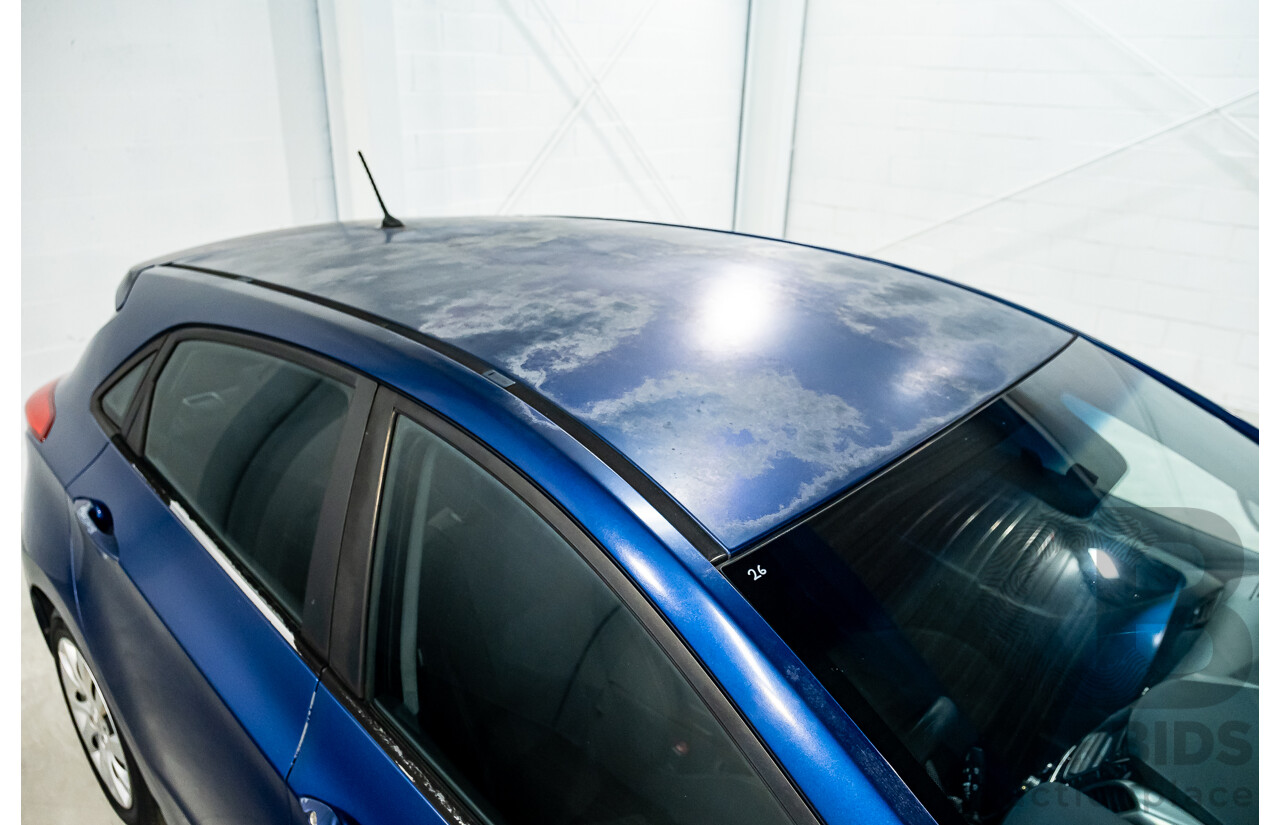 9/2012 Hyundai i30 Active GD 5d Hatchback Blue 1.8L