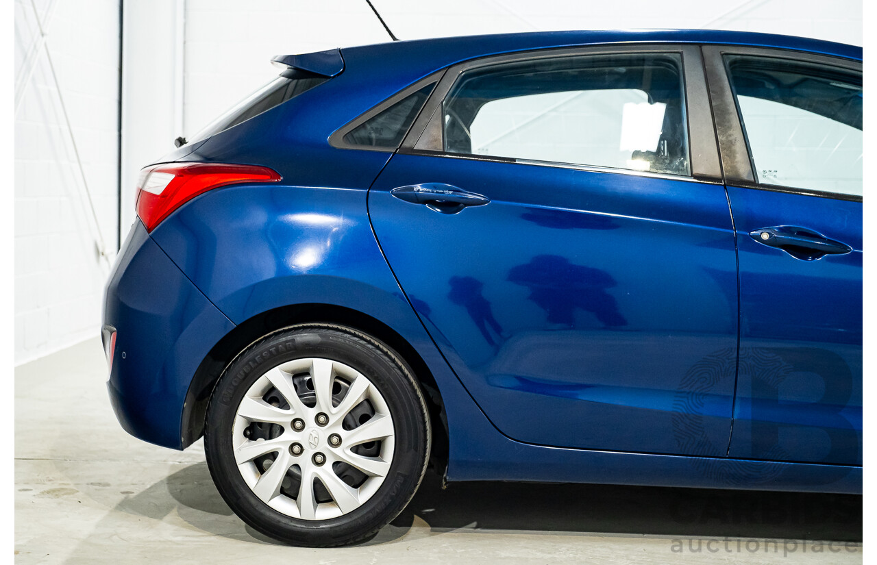 9/2012 Hyundai i30 Active GD 5d Hatchback Blue 1.8L