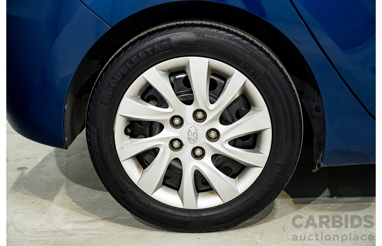 9/2012 Hyundai i30 Active GD 5d Hatchback Blue 1.8L