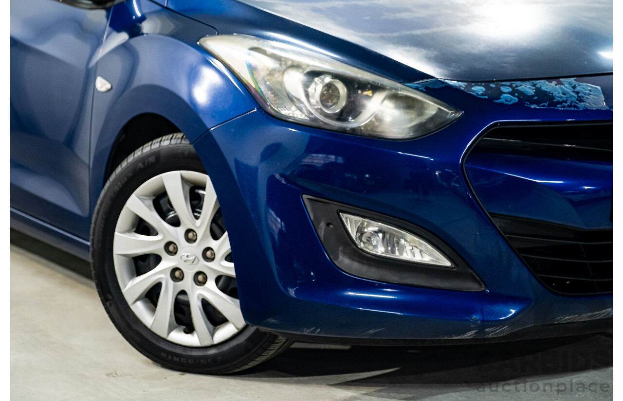9/2012 Hyundai i30 Active GD 5d Hatchback Blue 1.8L