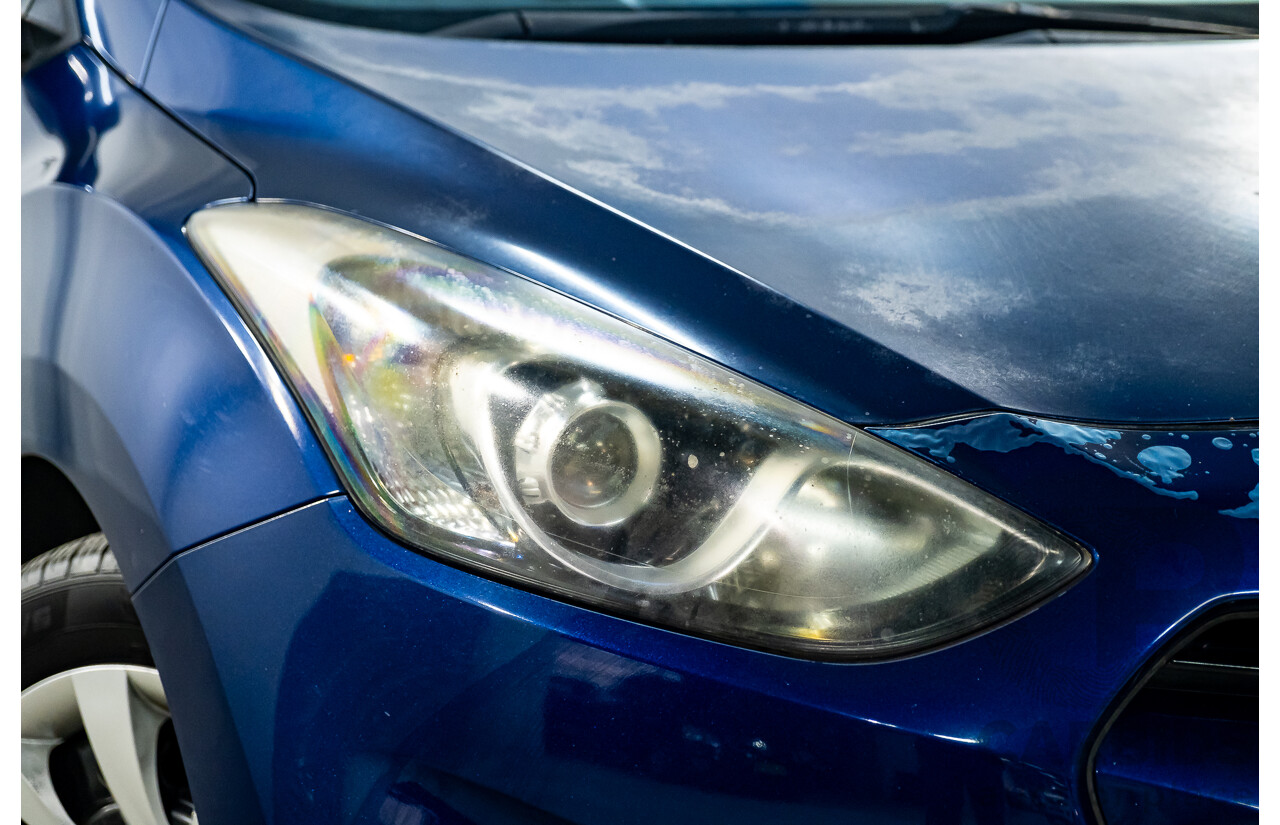 9/2012 Hyundai i30 Active GD 5d Hatchback Blue 1.8L