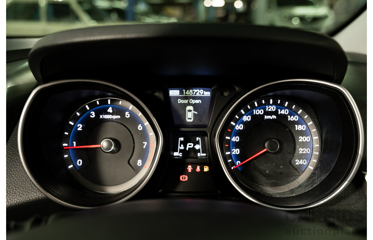 9/2012 Hyundai i30 Active GD 5d Hatchback Blue 1.8L