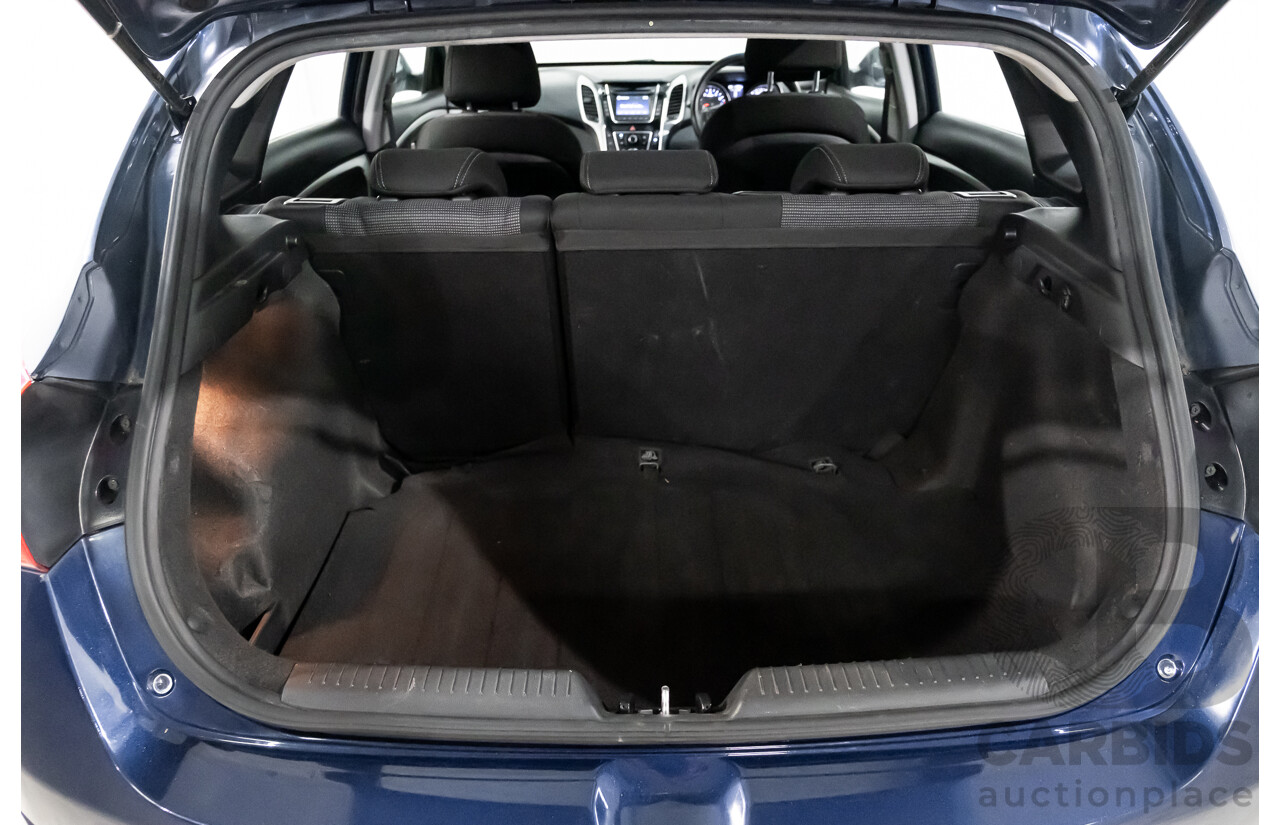 9/2012 Hyundai i30 Active GD 5d Hatchback Blue 1.8L