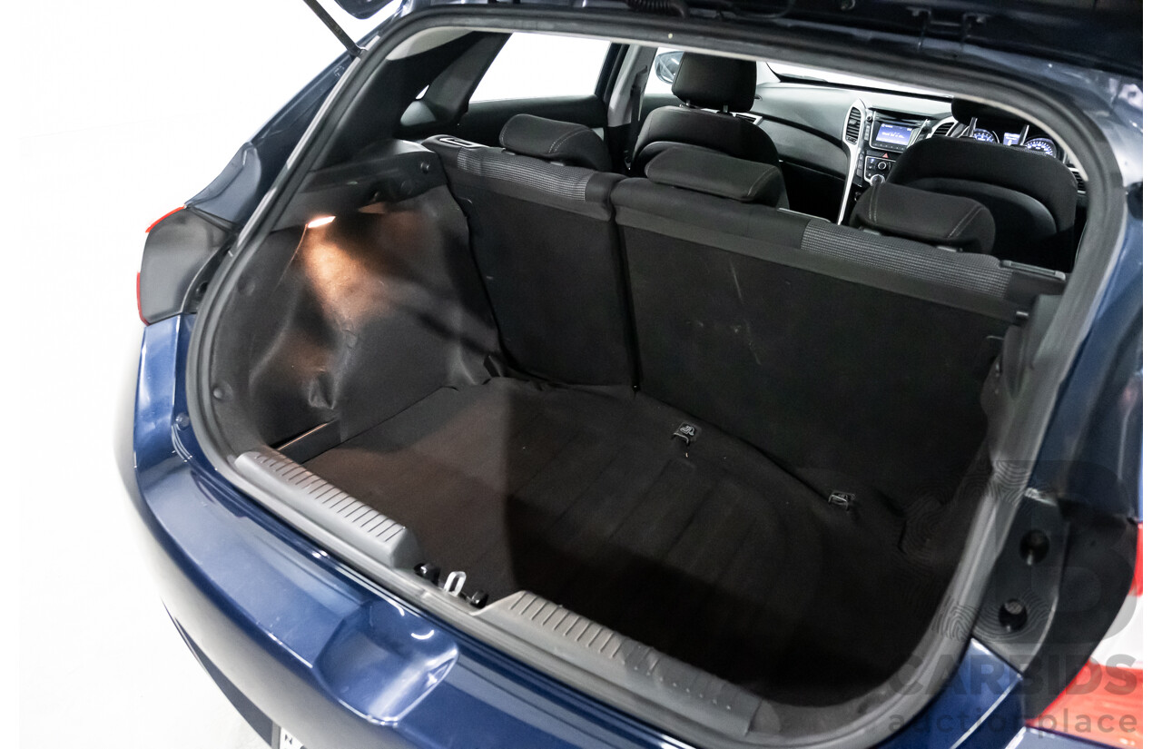9/2012 Hyundai i30 Active GD 5d Hatchback Blue 1.8L