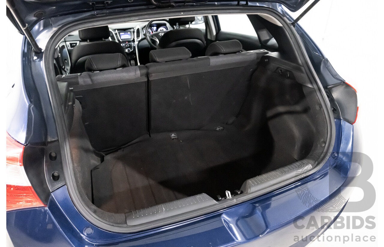 9/2012 Hyundai i30 Active GD 5d Hatchback Blue 1.8L