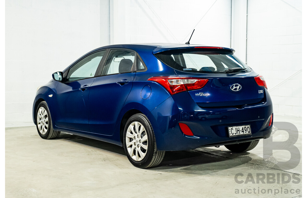 9/2012 Hyundai i30 Active GD 5d Hatchback Blue 1.8L