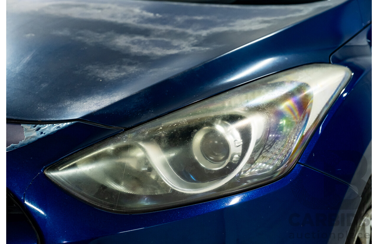 9/2012 Hyundai i30 Active GD 5d Hatchback Blue 1.8L
