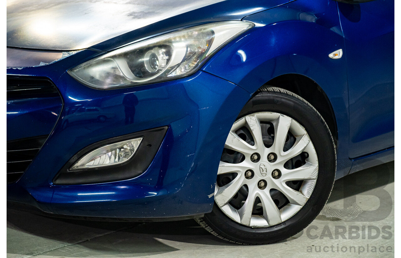 9/2012 Hyundai i30 Active GD 5d Hatchback Blue 1.8L