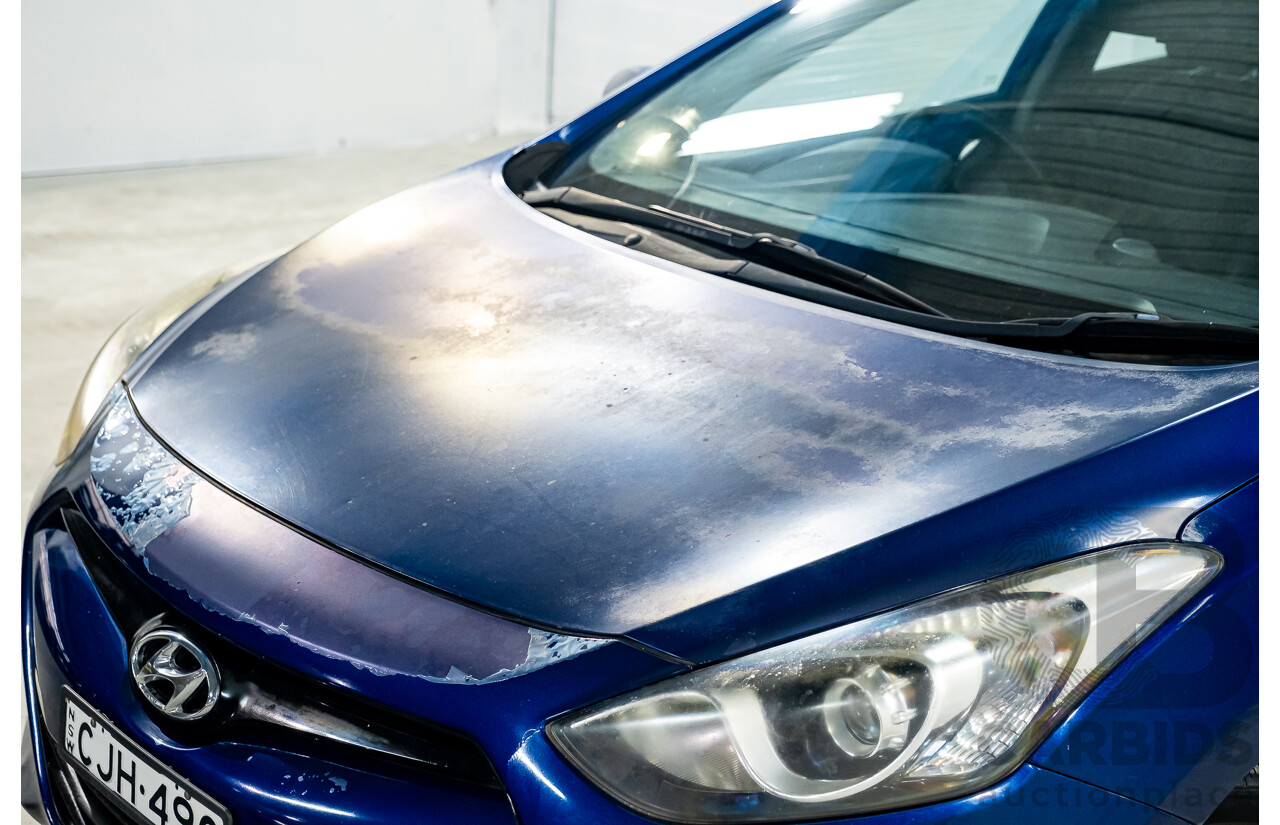 9/2012 Hyundai i30 Active GD 5d Hatchback Blue 1.8L