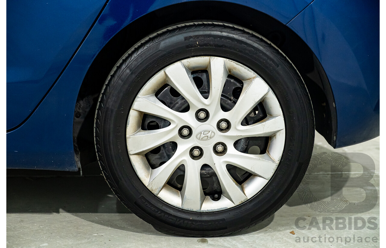 9/2012 Hyundai i30 Active GD 5d Hatchback Blue 1.8L