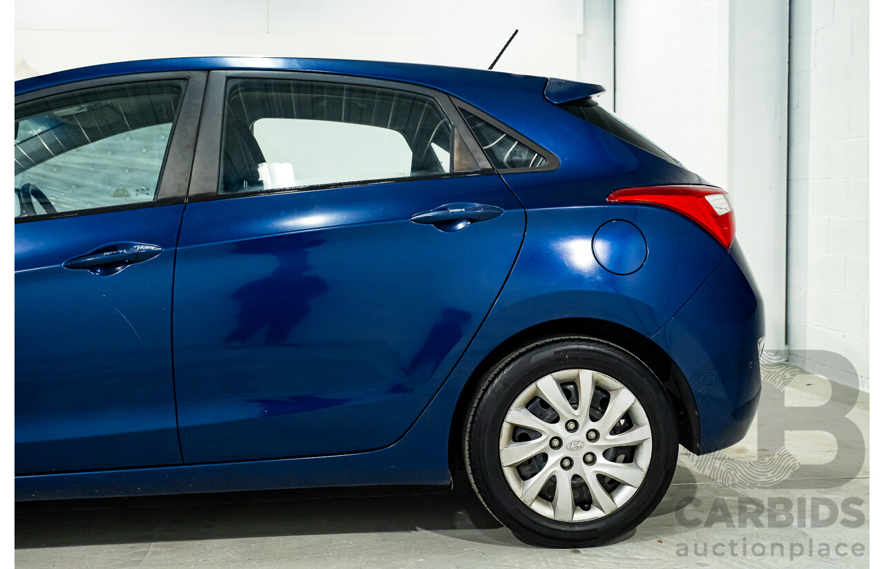 9/2012 Hyundai i30 Active GD 5d Hatchback Blue 1.8L