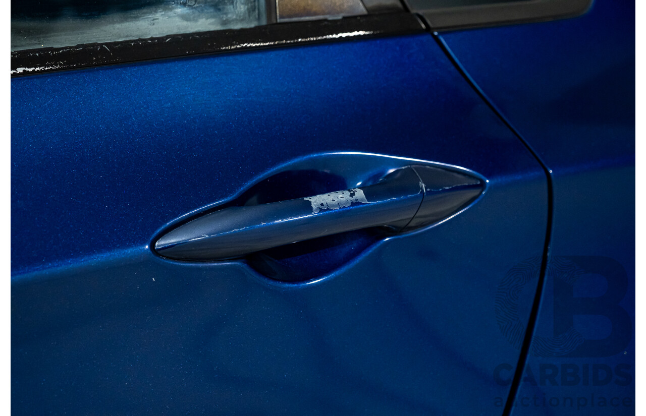 9/2012 Hyundai i30 Active GD 5d Hatchback Blue 1.8L