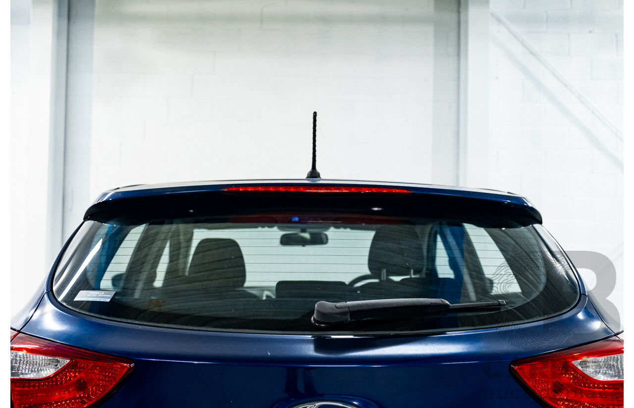 9/2012 Hyundai i30 Active GD 5d Hatchback Blue 1.8L