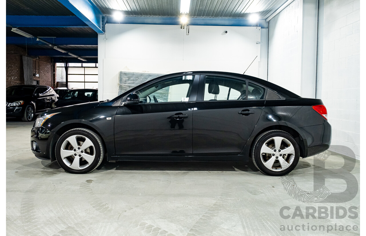 2/2014 Holden Cruze Equipe JH MY14 4d Sedan Black Turbo 1.4L