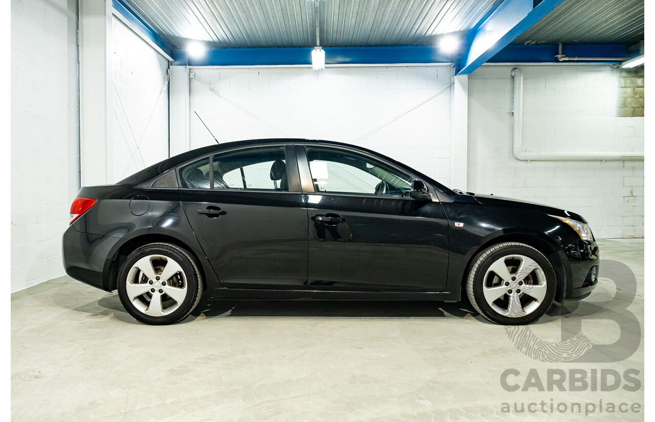 2/2014 Holden Cruze Equipe JH MY14 4d Sedan Black Turbo 1.4L