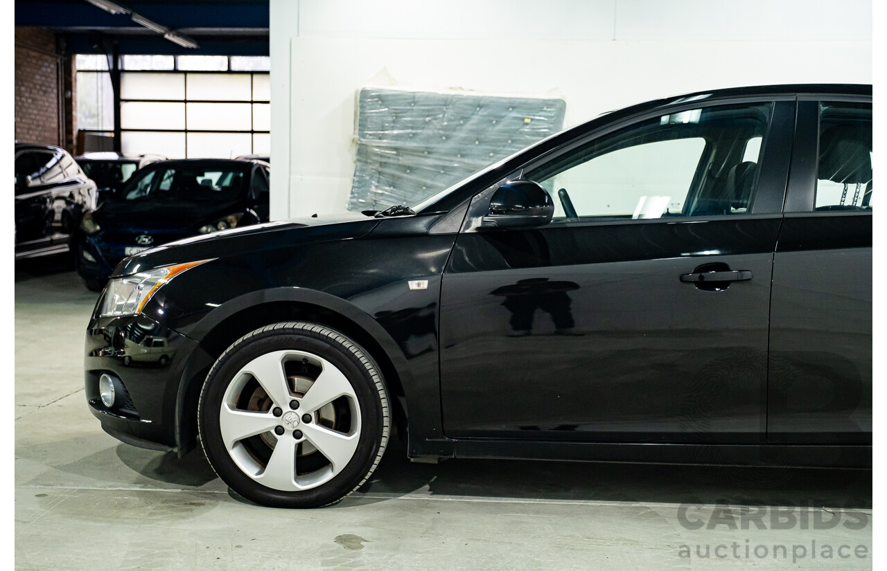 2/2014 Holden Cruze Equipe JH MY14 4d Sedan Black Turbo 1.4L