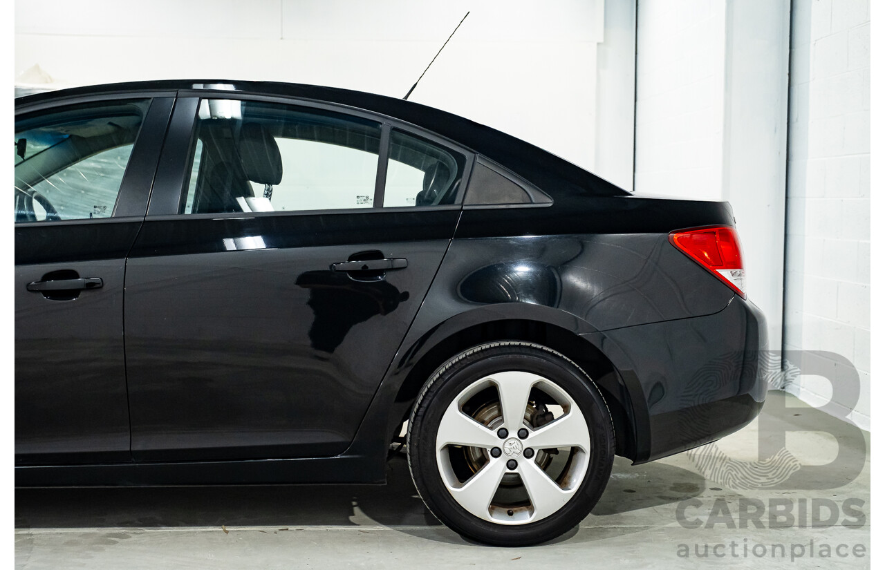 2/2014 Holden Cruze Equipe JH MY14 4d Sedan Black Turbo 1.4L