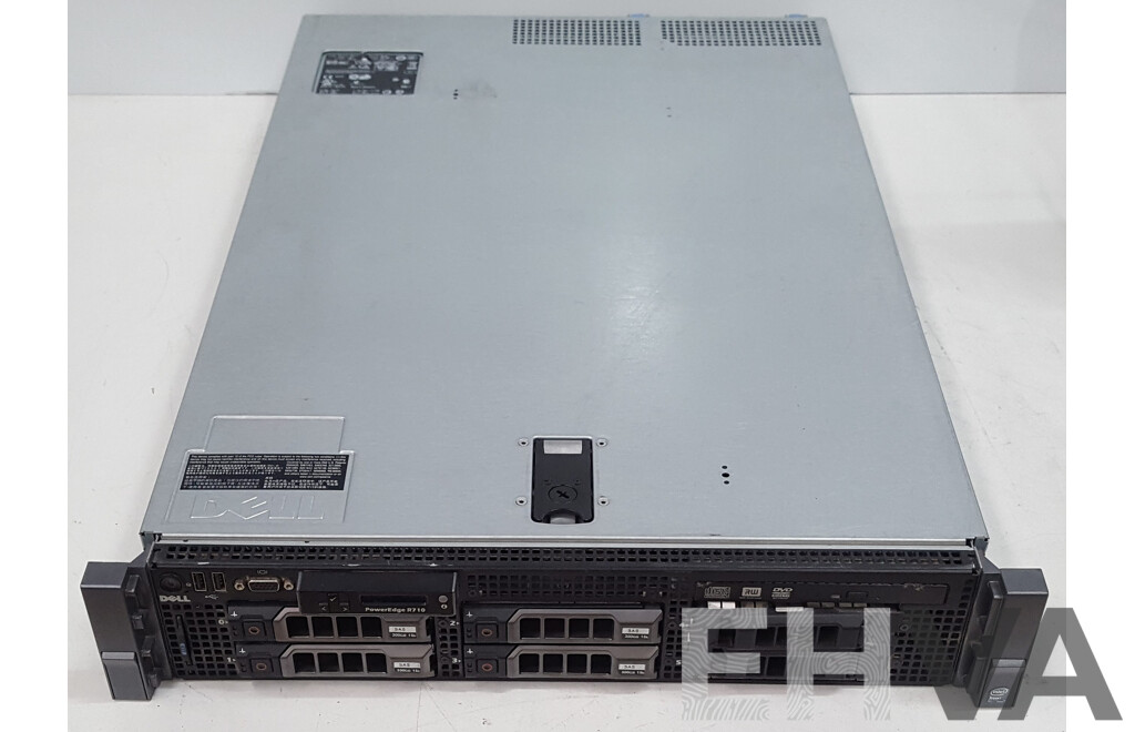 Dell PowerEdge R710 Dual Intel Xeon (E5504) 2.00GHz 4-Core CPU 2RU Server w/ 12GB DDR3