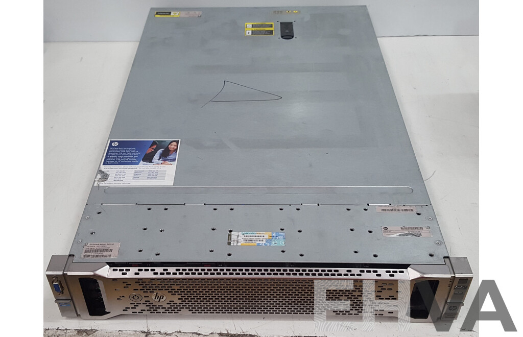HP StoreEasy 1830 Storage Intel Xeon (E5-2609 0) 2.40GHz 4-Core CPU 2RU Server w/ 16GB DDR3