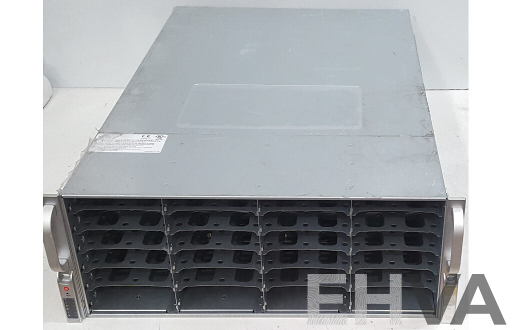 SuperMicro X10DRi-T4+ Intel Xeon (E5-2620 v3) 2.40GHz-3.20GHz 6-Core CPU 4RU Server w/ 32GB DDR4