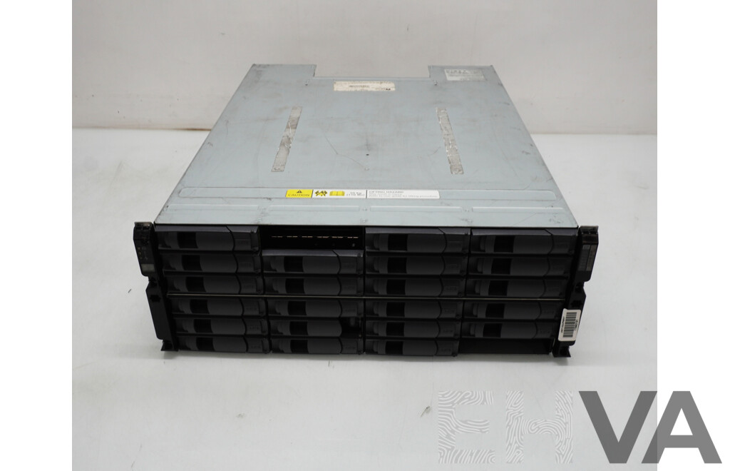 NetApp (NAJ-0801) DS4246 24-Bay 4RU Hard Drive Array W/ SAS Controller Modules & 88TB Storage