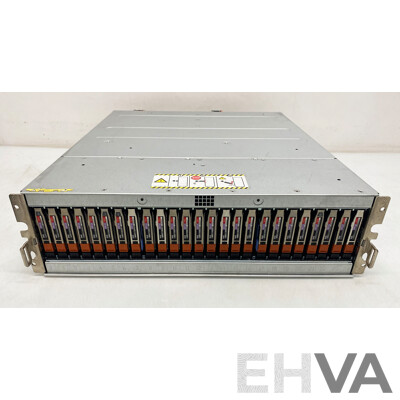 EMC (VNXe3300) 25-Bay 4RU Disk Processor Enclosure W/ 6.3TB Storage
