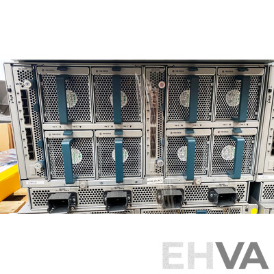 Cisco (UCS 5108) Server Chassis W/ 4x Cisco Intel Xeon Blade Servers