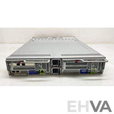 Nutanix (NXS2U2NL12G600) 2RU Dual-Node Server W/ 1x Dual Intel Xeon SILVER (4108) 1.8GHz-3.0GHz 8-Core CPU & 192GB DDR4 RAM Nodes
